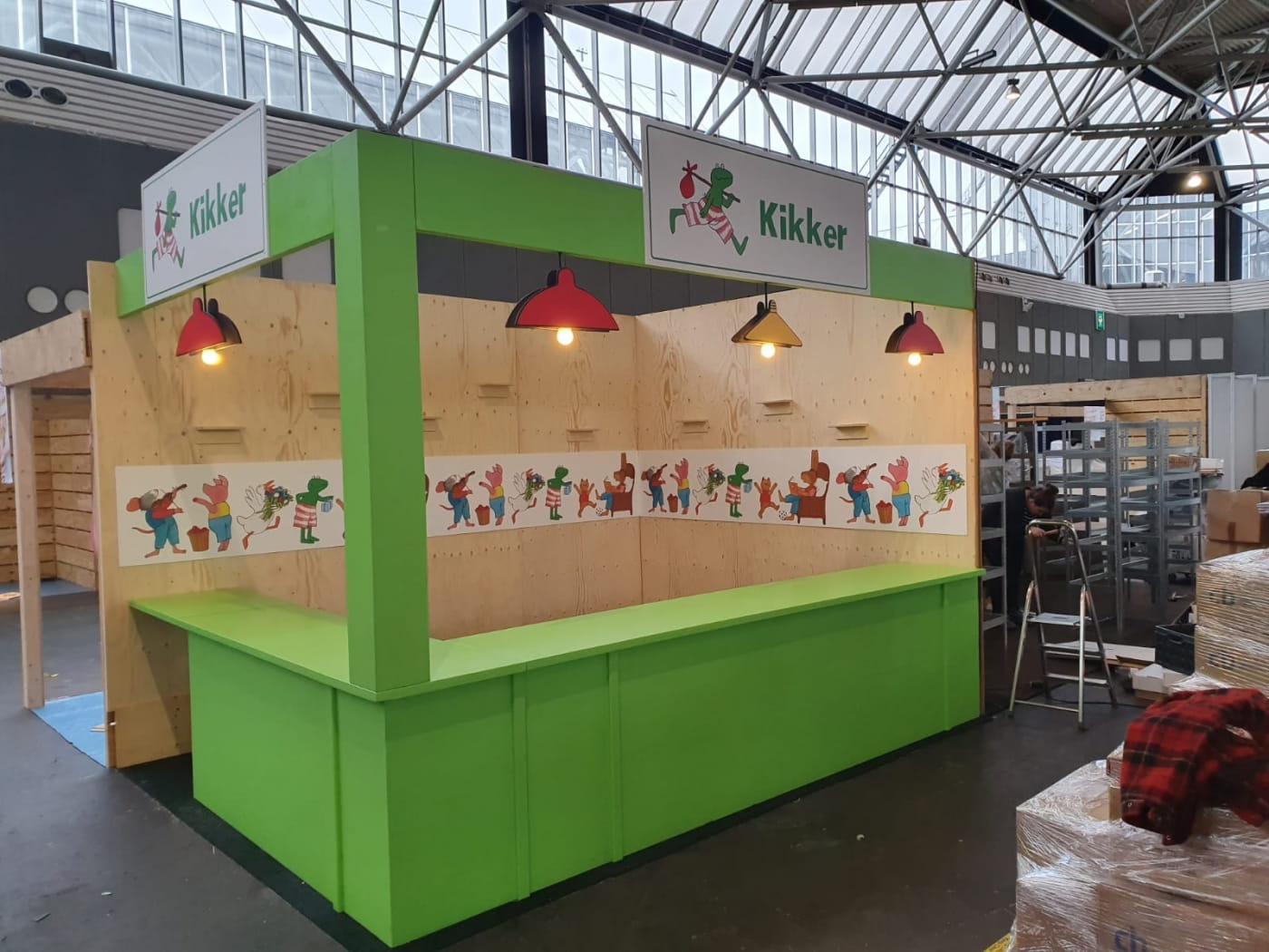 kikker stand